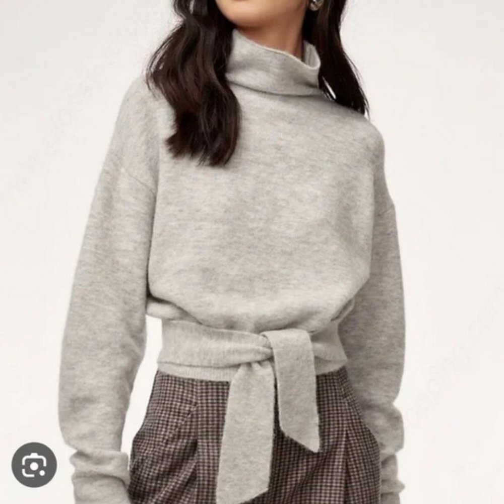 Aritzia Wilfred Lorin alpaca wool blend Sweater